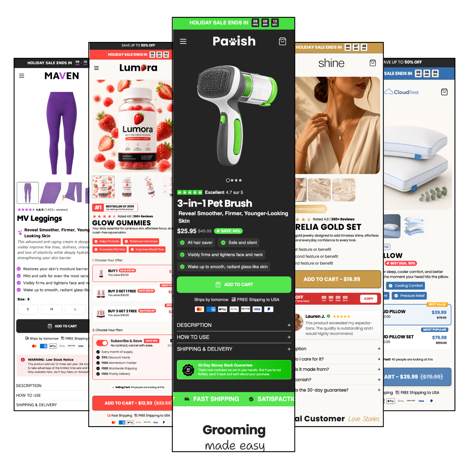 Website design service preview